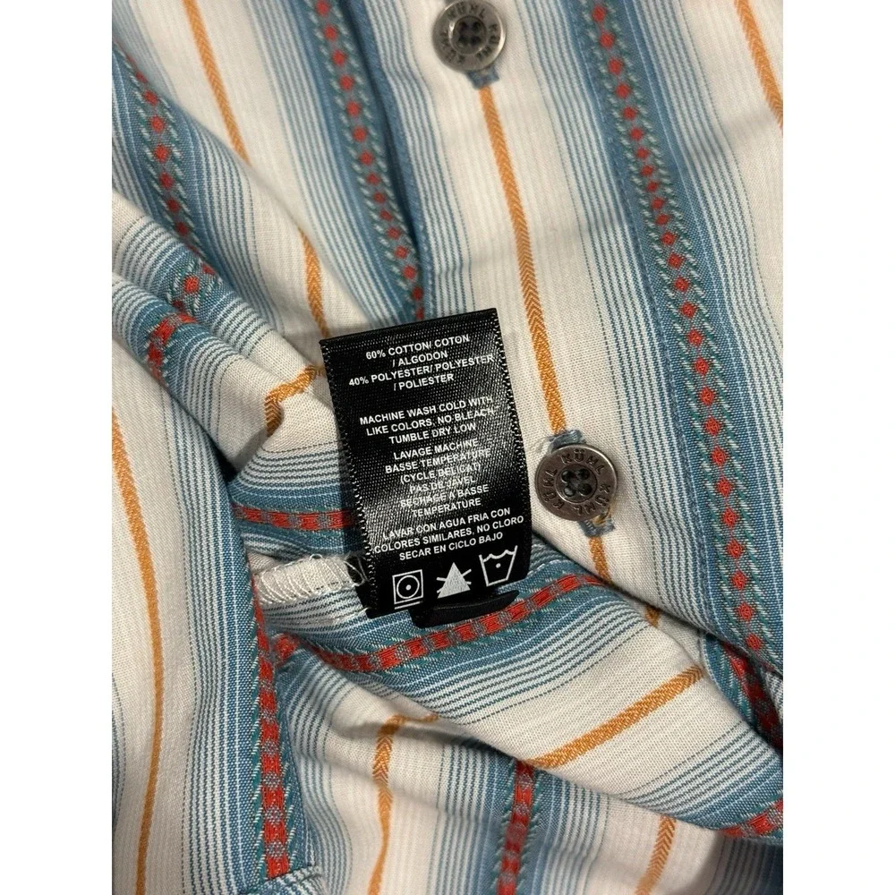 Kuhl Mens Medium Shirt Button Down Short Sleeve Western Hiking Travel‎ Outdoor